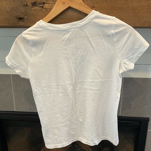 J Crew white cotton T-shirt size XS - Picture 4 of 5